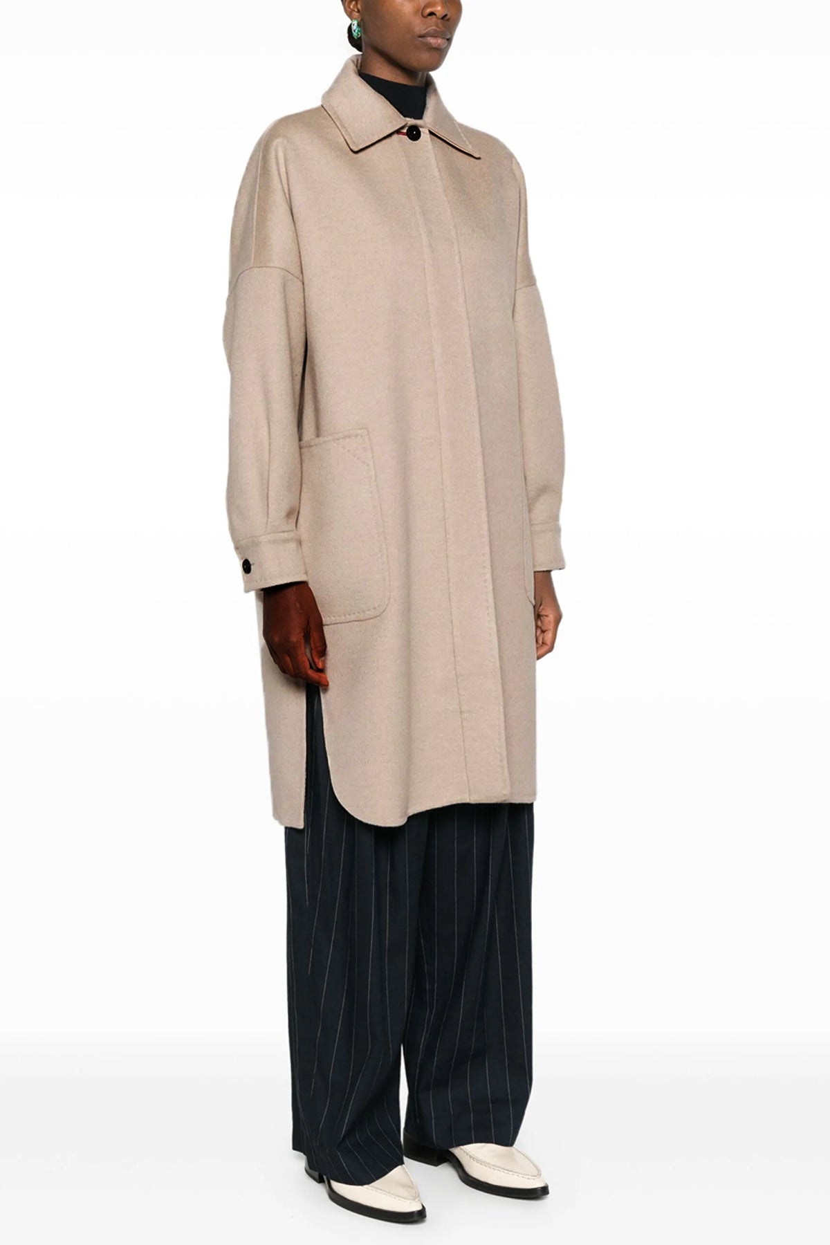 baruffa double cashmere coat