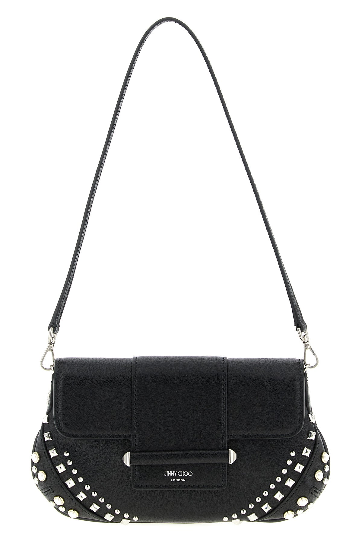 bar wallet on chain in smooth biker leather