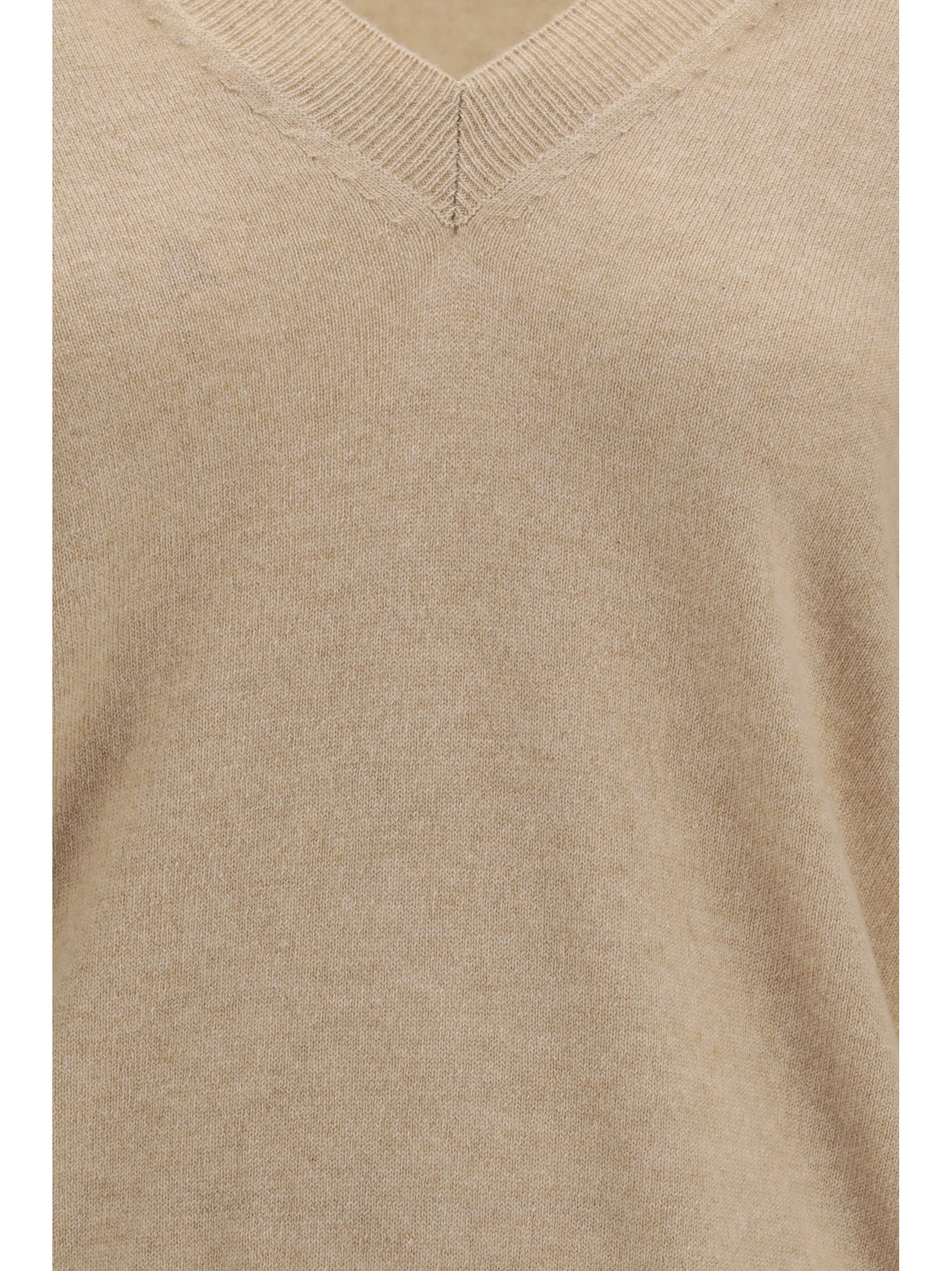 cashmere v-neck sweater