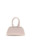 antigona east-west mini leather box handbag