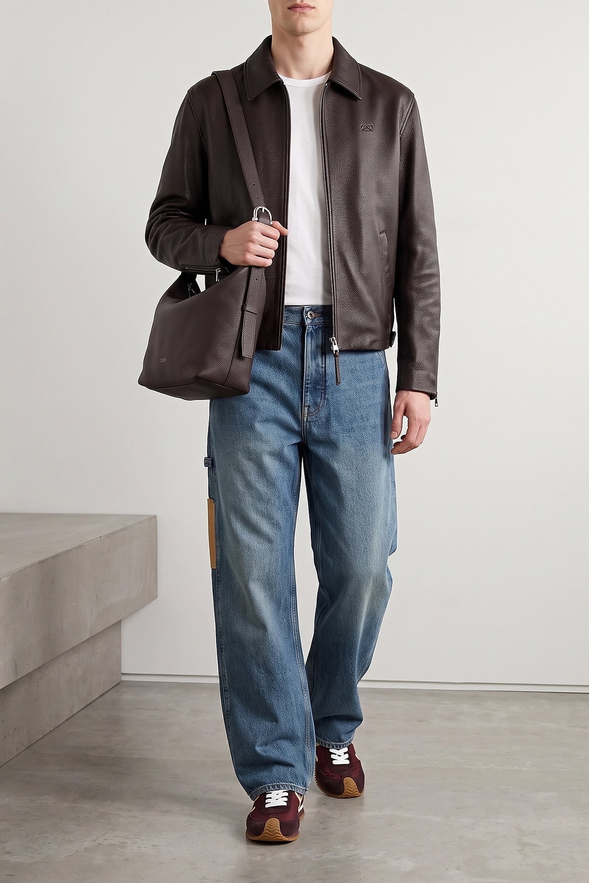 the loewe loop medium shoulder bag