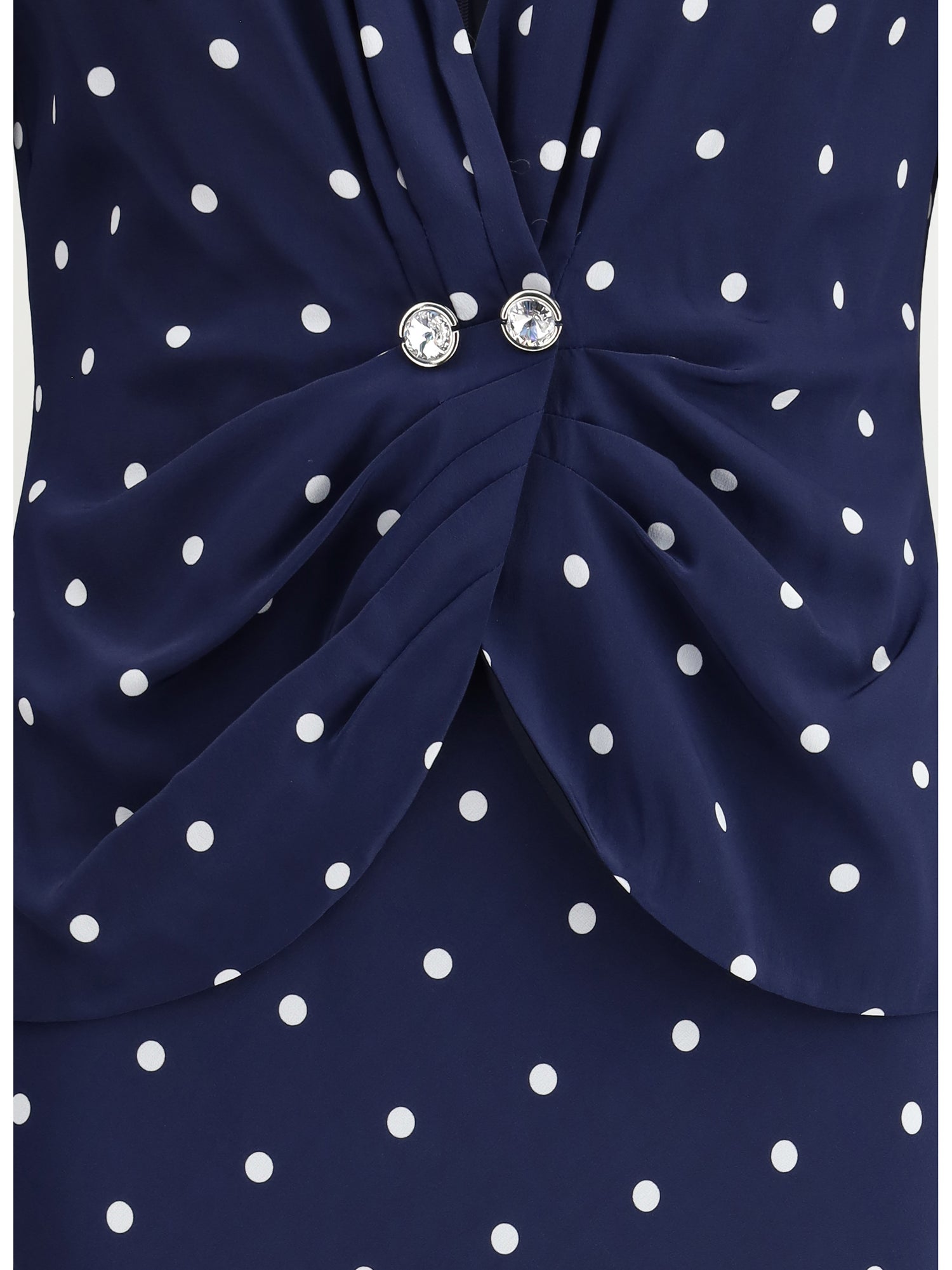 ALESSANDRA RICH 44 polka dot dress