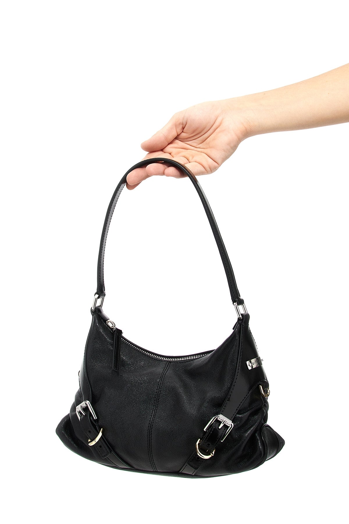 small voyou leather shoulder bag
