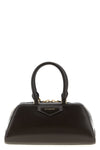 small antigona east-west box leather and shiny antigona cube handbag in long