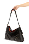 voyou medium shoulder bag in high-quality