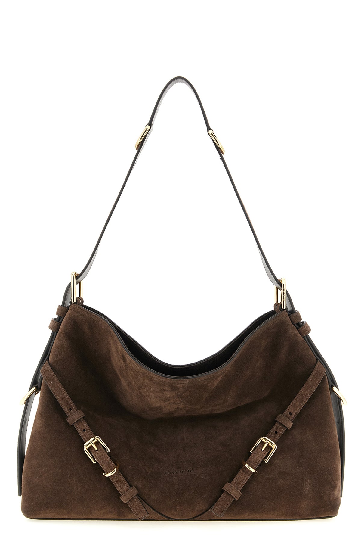 medium suede shoulder bag