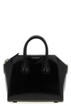 solid color antigona mini handbag in box leather