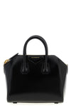 solid color antigona mini handbag in box leather