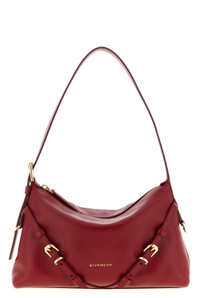 mini shoulder bag in smooth and shiny calf leather