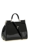 the dolce&gabbana sicily large handbag stands out for its structured silhouett