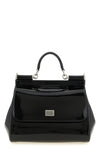 the dolce&gabbana sicily large handbag stands out for its structured silhouett