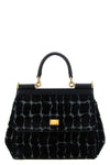 the dolce&gabbana sicily small handbag defines the codes of structured eleganc