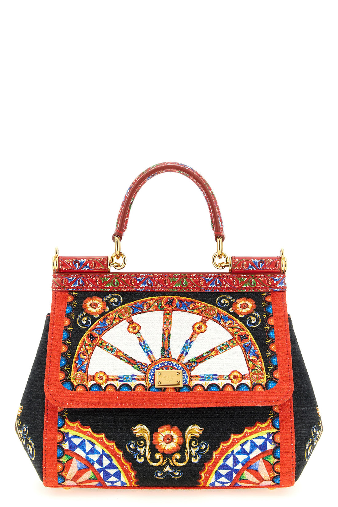 DOLCE &amp; GABBANA OS small sicily handbag in stretch mat