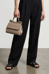 dauphine sicily calf leather medium handbag