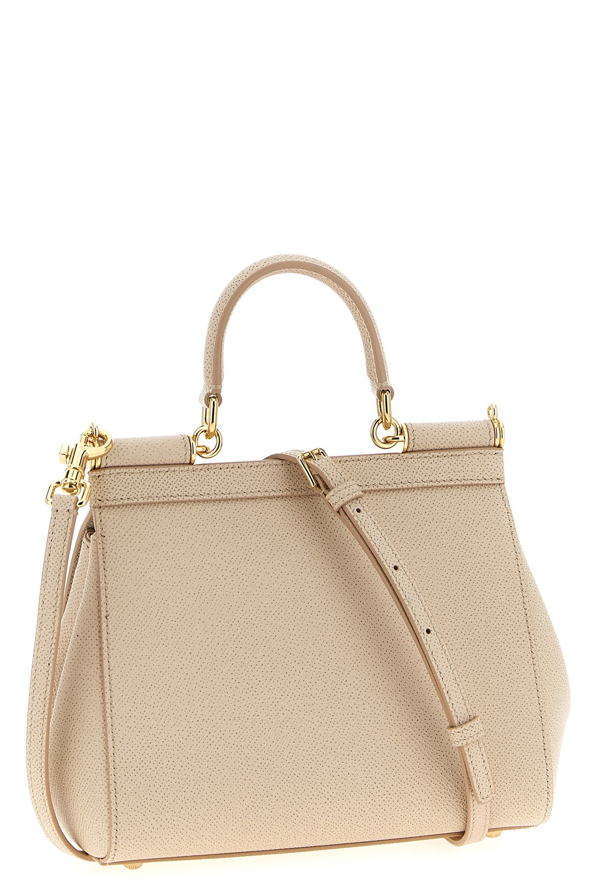 dauphine sicily calf leather medium handbag