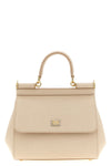 dauphine sicily calf leather medium handbag
