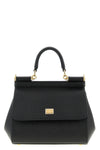 dauphine sicily calf leather medium handbag