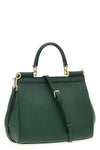 dauphine sicily calf leather medium handbag
