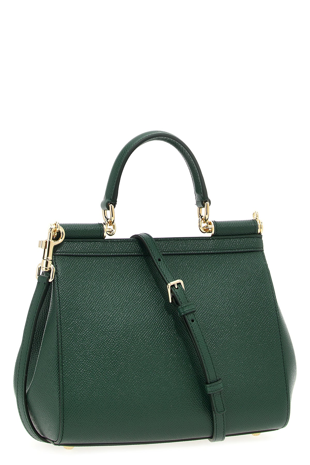 dauphine sicily calf leather medium handbag