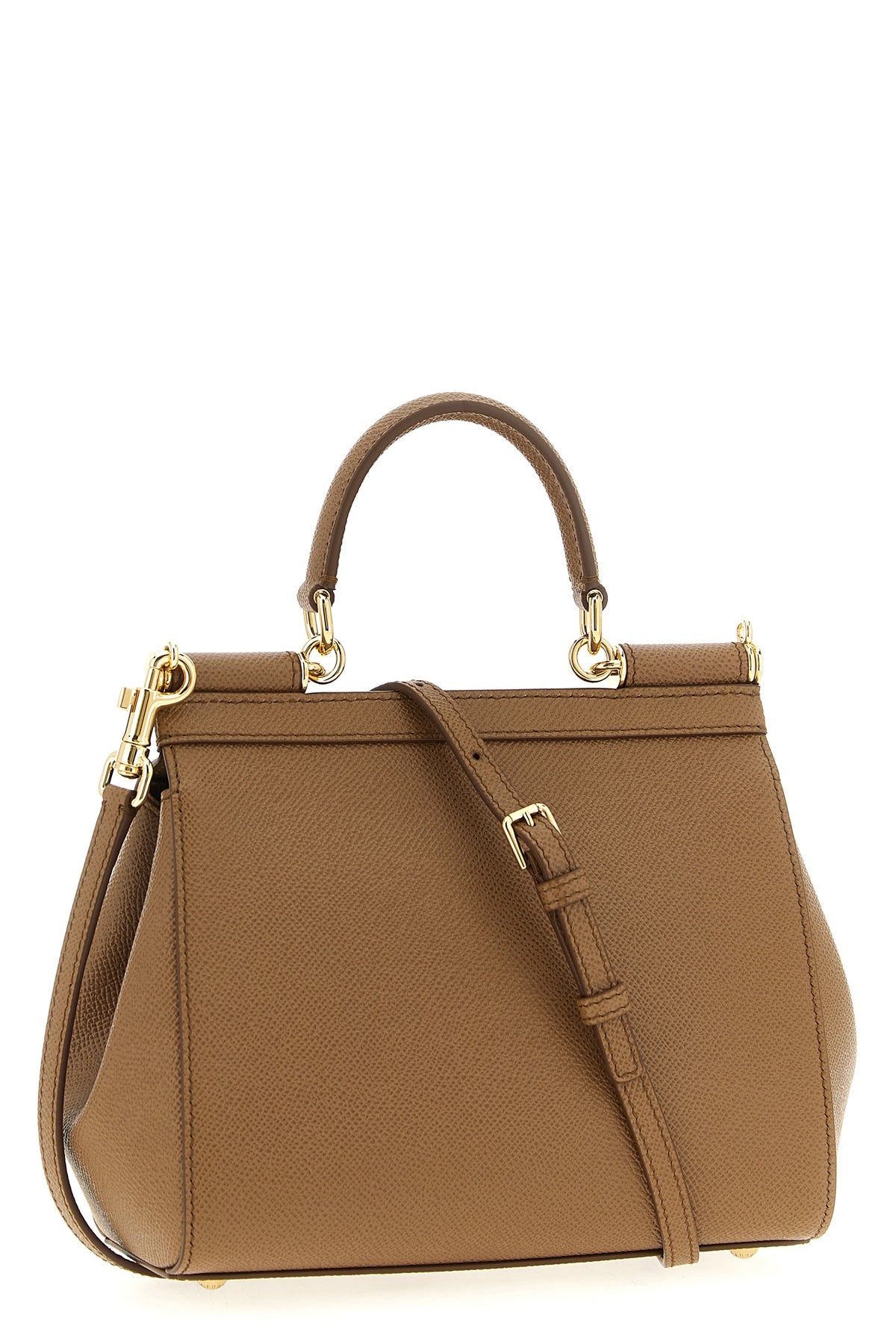 dauphine sicily calf leather medium handbag