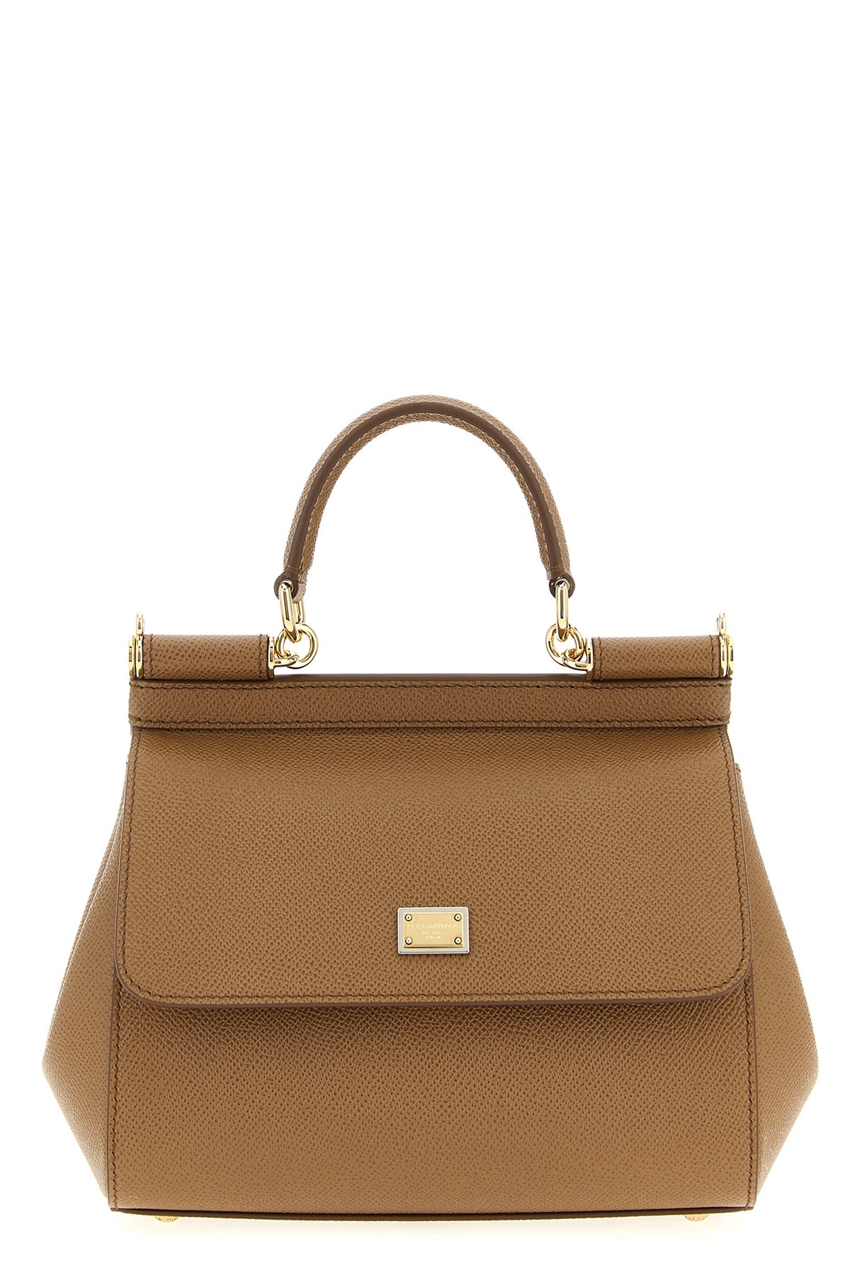 dauphine sicily calf leather medium handbag
