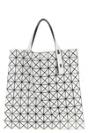 prism shopping bag in mesh and pvc fabric
