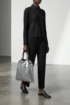 prism shopping bag in mesh and pvc fabric
