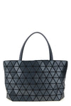 bateau mesh and pvc fabric handbag