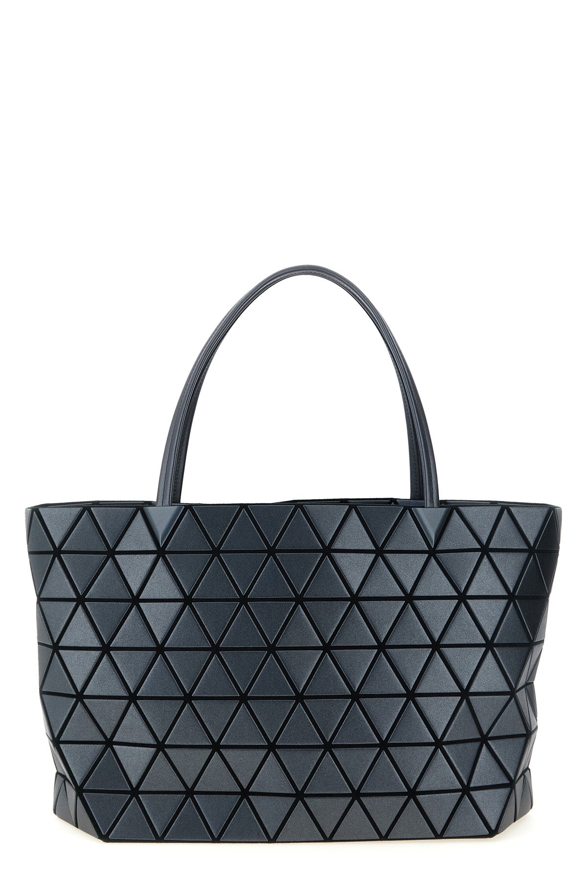 bateau mesh and pvc fabric handbag