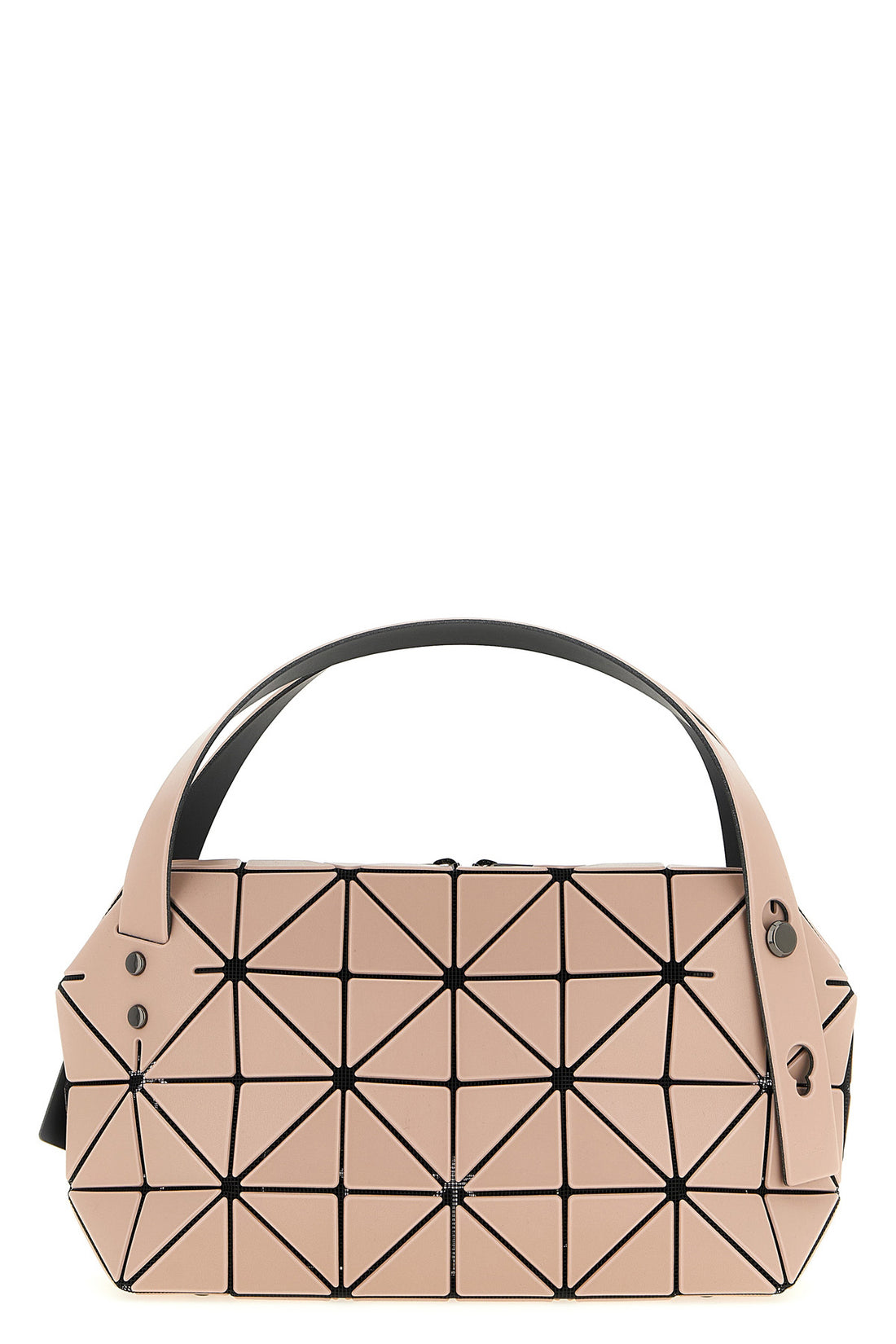 BAO BAO ISSEY MIYAKE OS boston handbag in mesh fabric and matt effect pvc