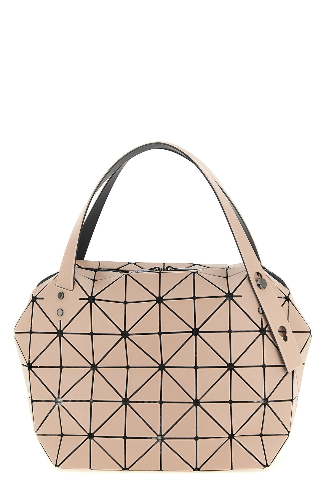 BAO BAO ISSEY MIYAKE OS boston handbag in mesh fabric and matt effect pvc