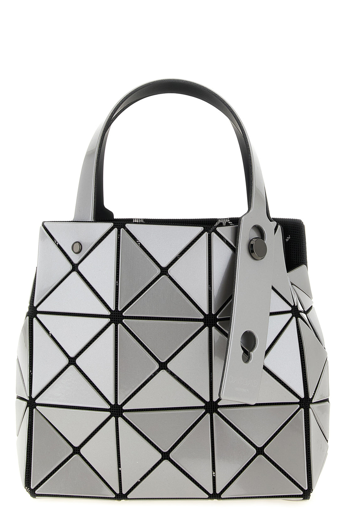 BAO BAO ISSEY MIYAKE OS small carat handbag in mesh fabric and pearlescent pvc