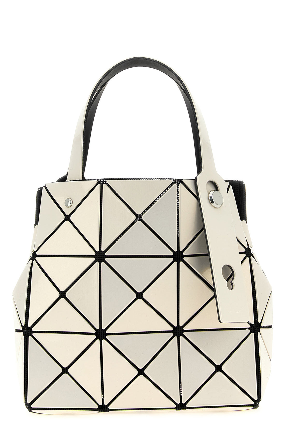 BAO BAO ISSEY MIYAKE OS small carat handbag in mesh fabric and pearlescent pvc
