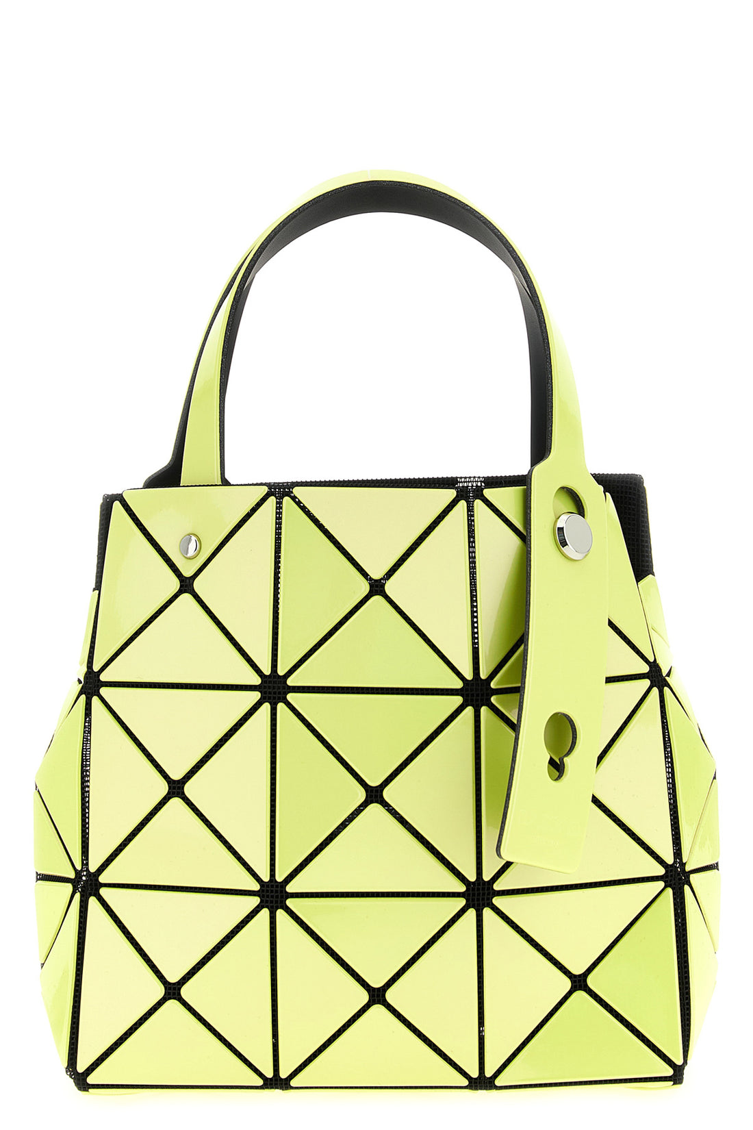 BAO BAO ISSEY MIYAKE OS small carat handbag in mesh fabric and pearlescent pvc