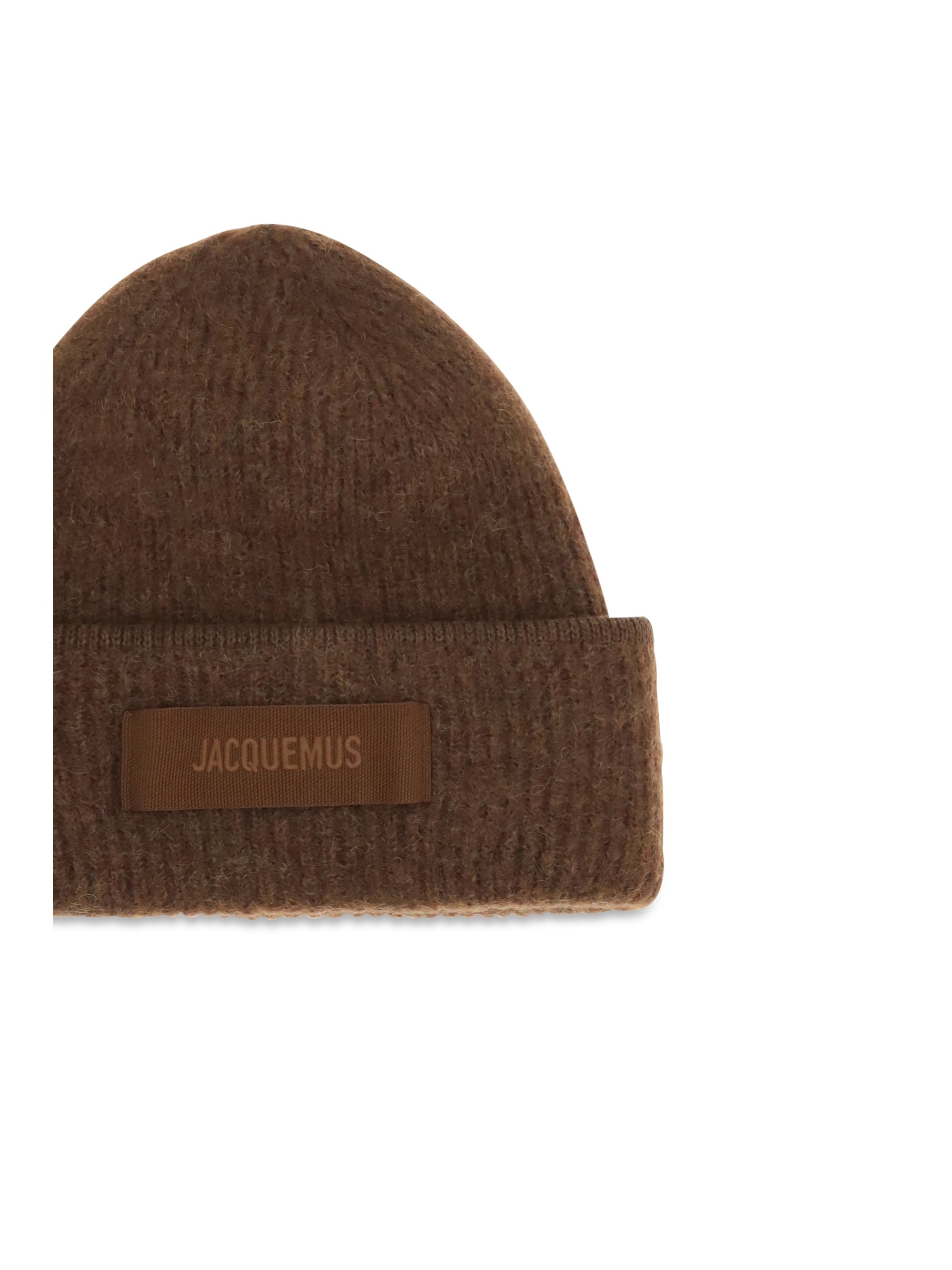gros grain ribbed beanie