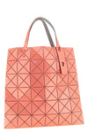 the lucent one-tone issey miyake bao bao tote bag stands out for its iconic fle