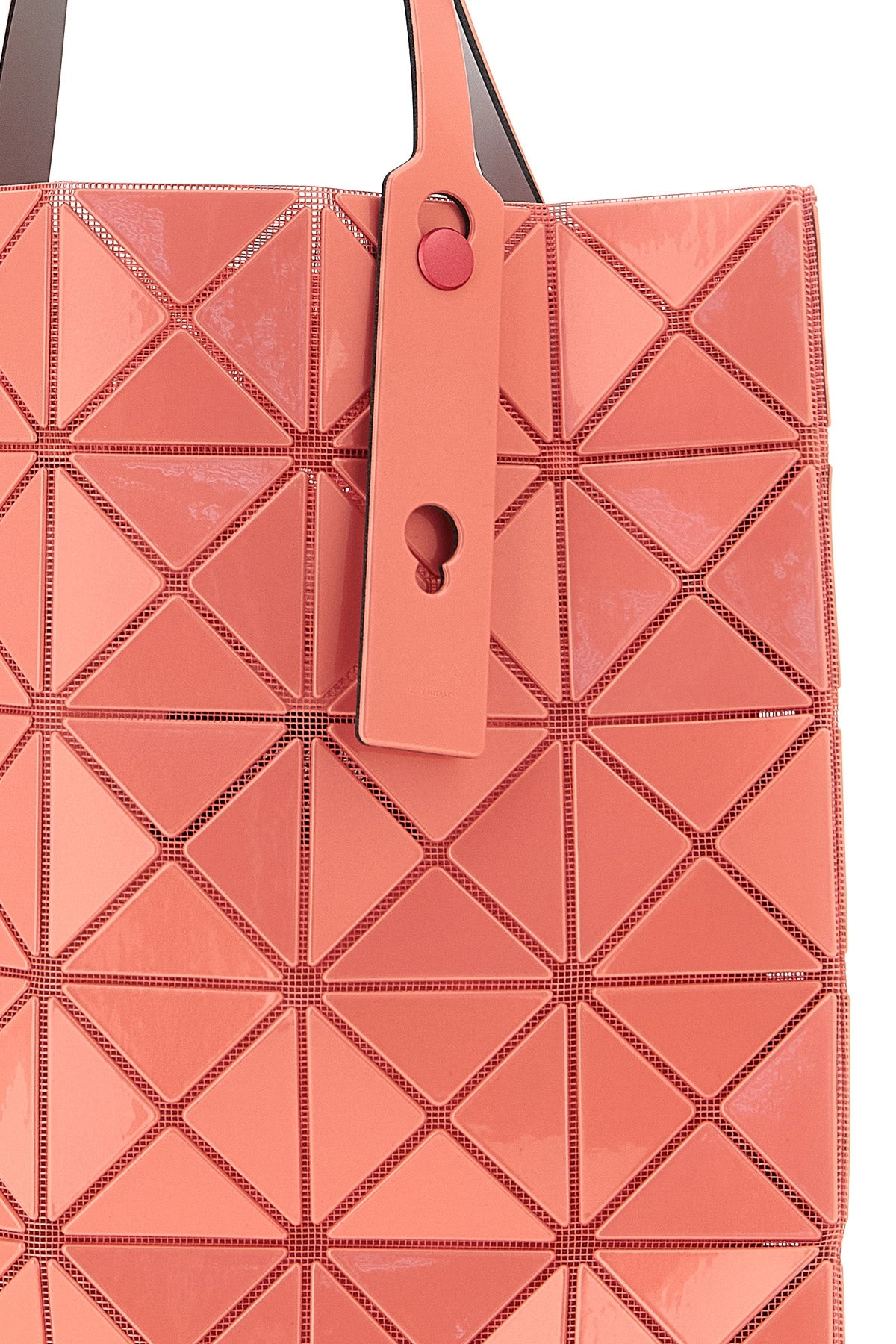 the lucent one-tone issey miyake bao bao tote bag stands out for its iconic fle