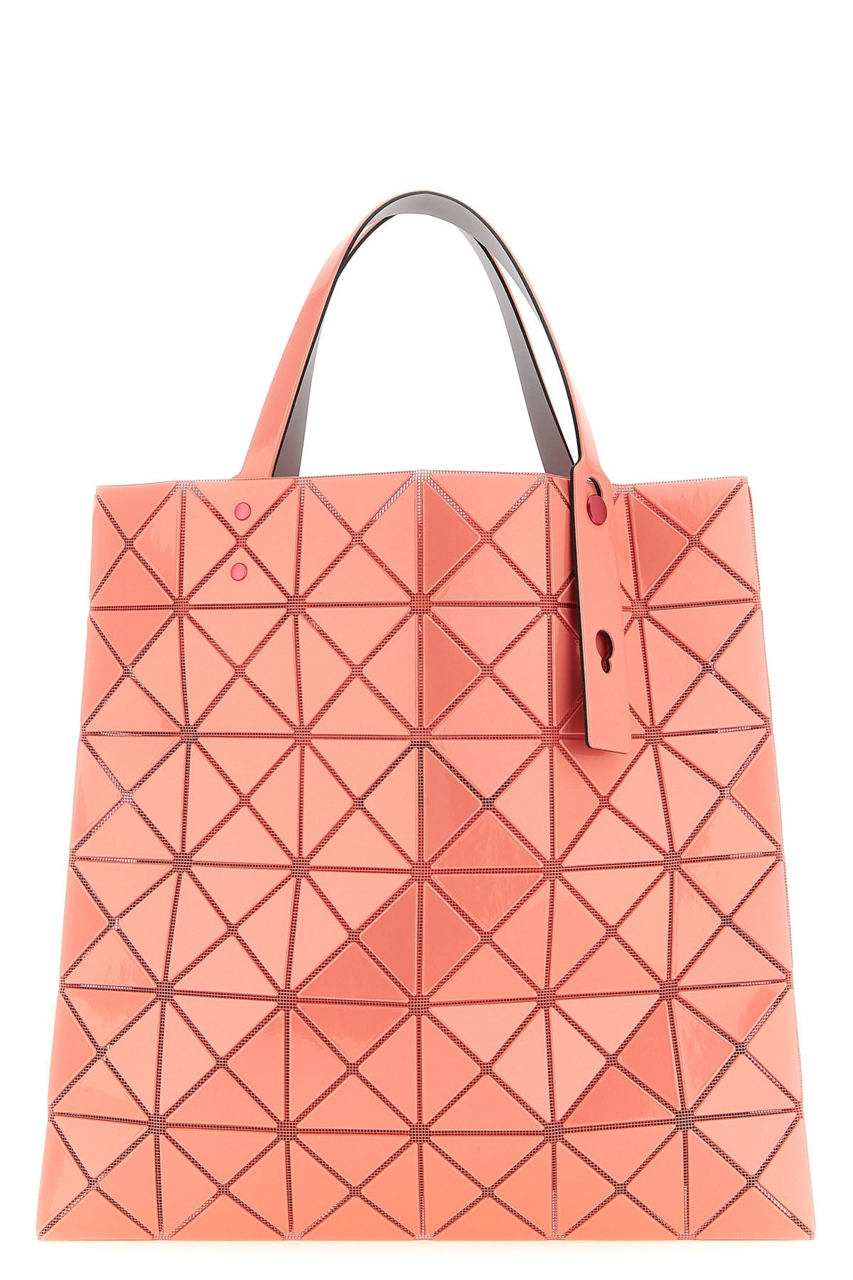 the lucent one-tone issey miyake bao bao tote bag stands out for its iconic fle