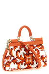sicily mini handbag in maiolica print brocade fabric
