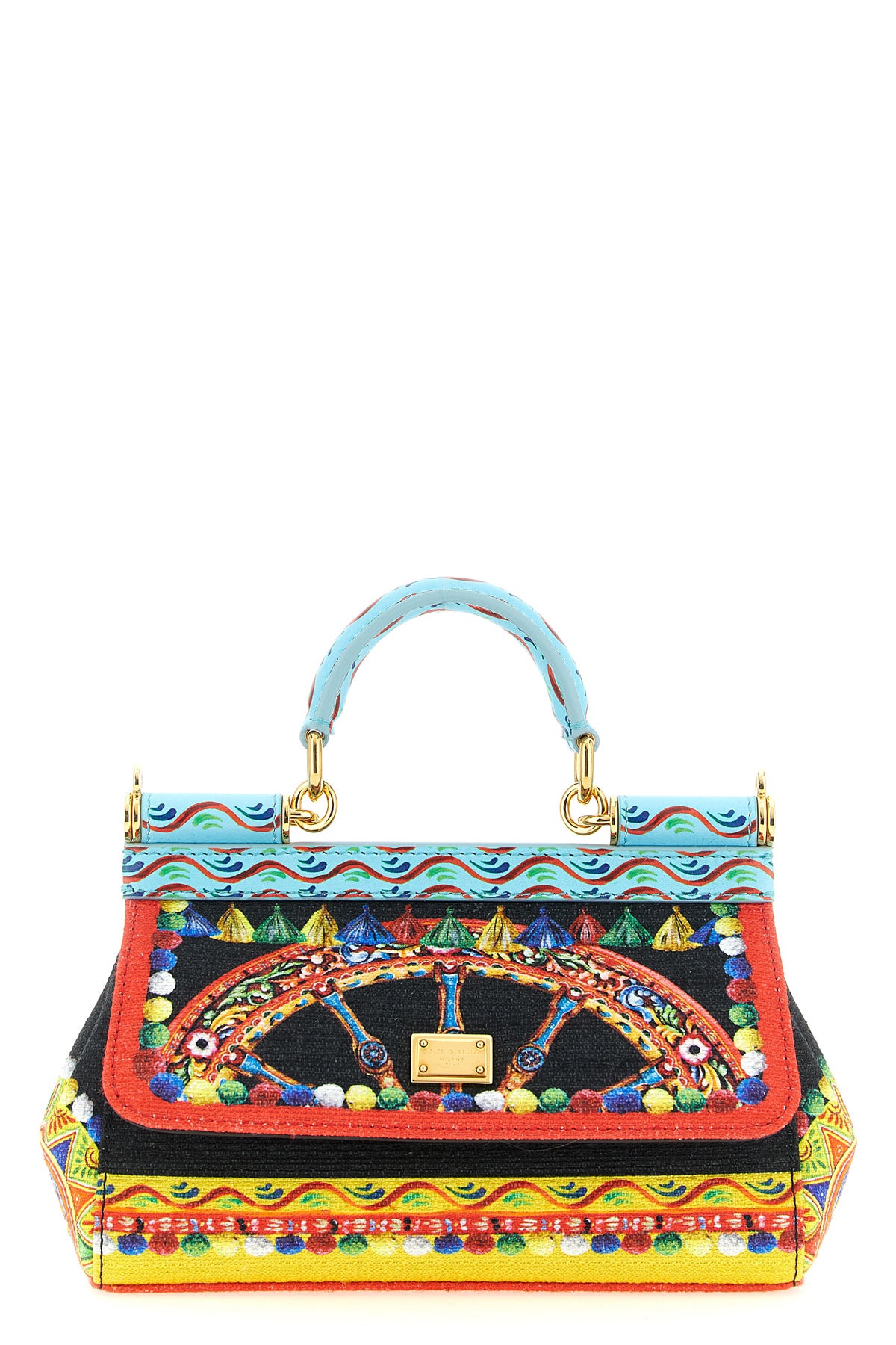 sicily mini handbag in stretch mat
