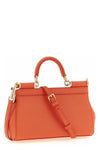 dauphine sicily mini calf leather handbag
