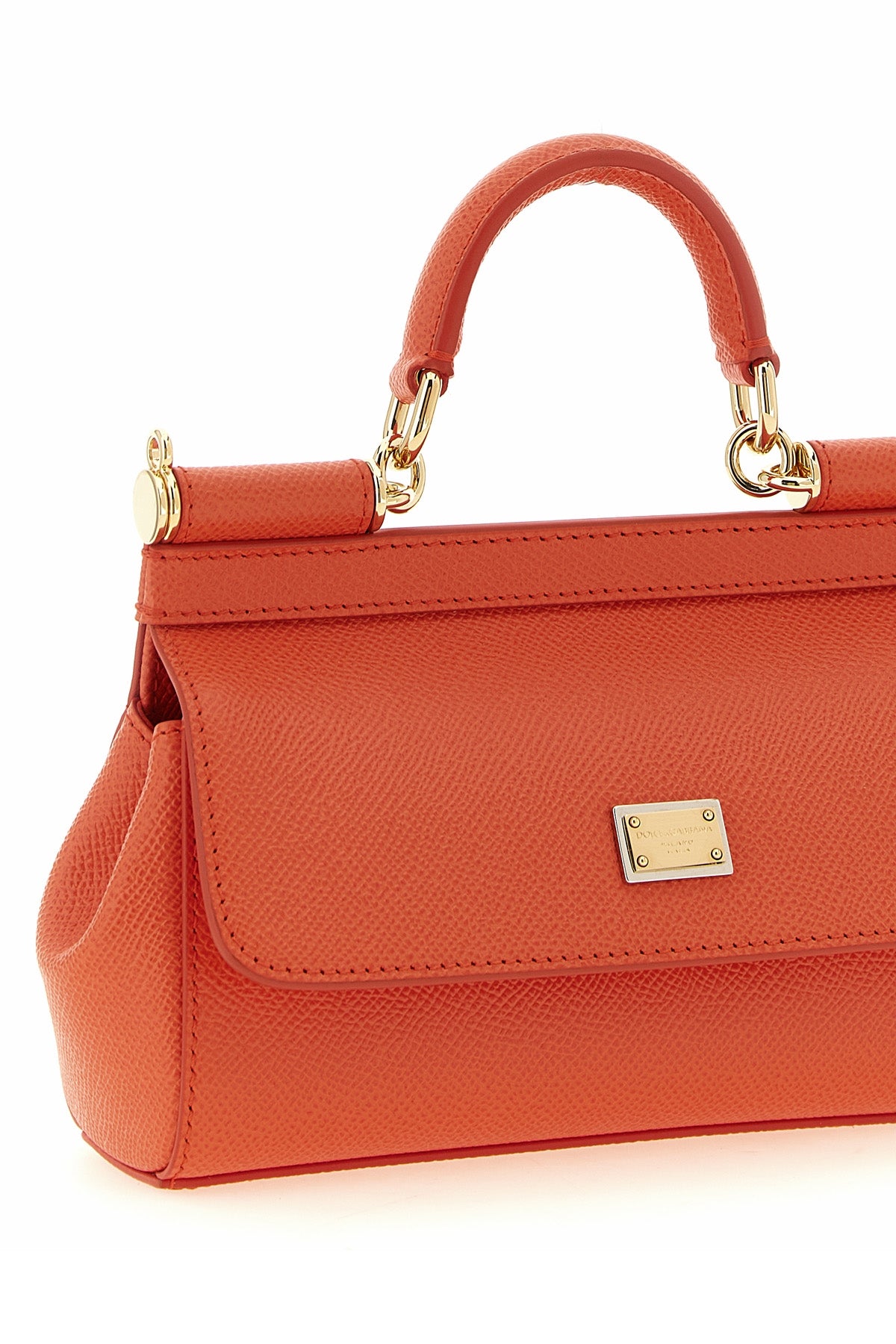 dauphine sicily mini calf leather handbag