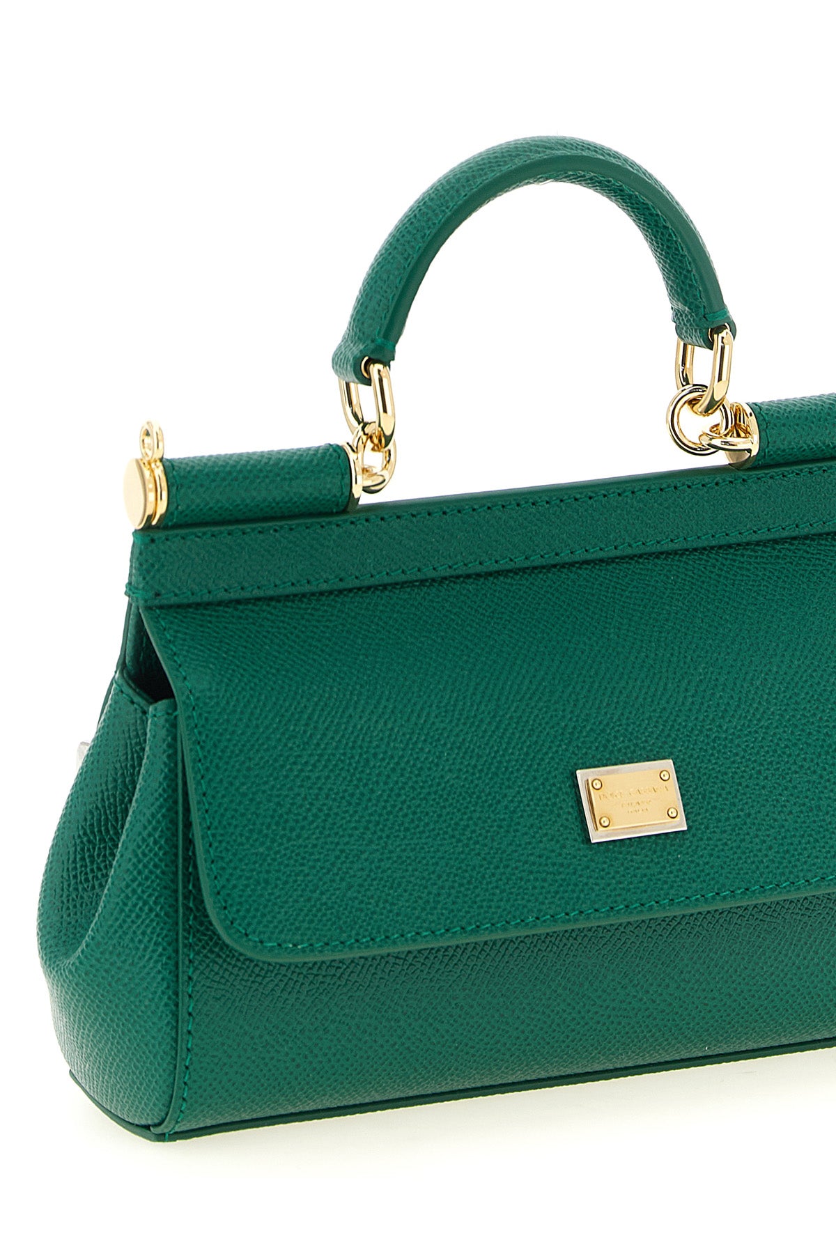 dauphine sicily mini calf leather handbag