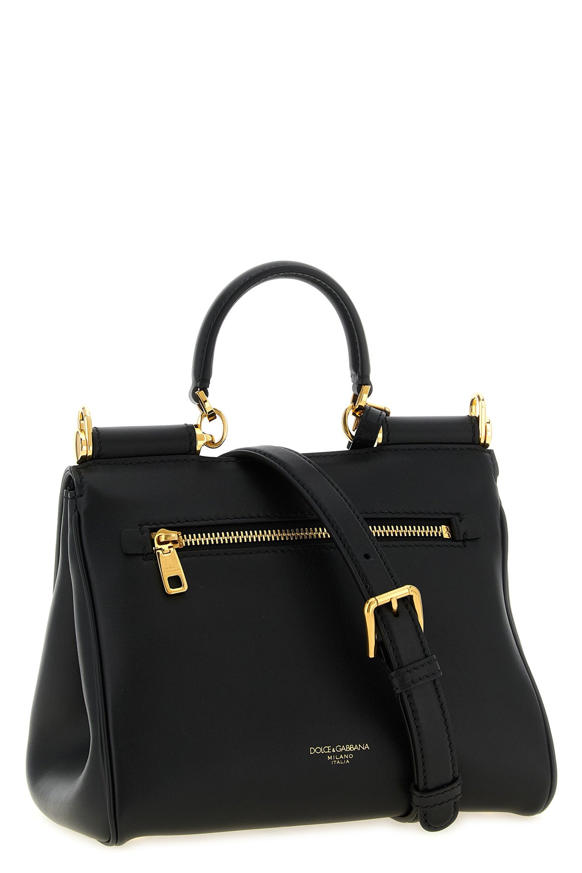 small my sicily handbag in plongé calf leather
