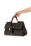 my sicily plongé calf leather handbag