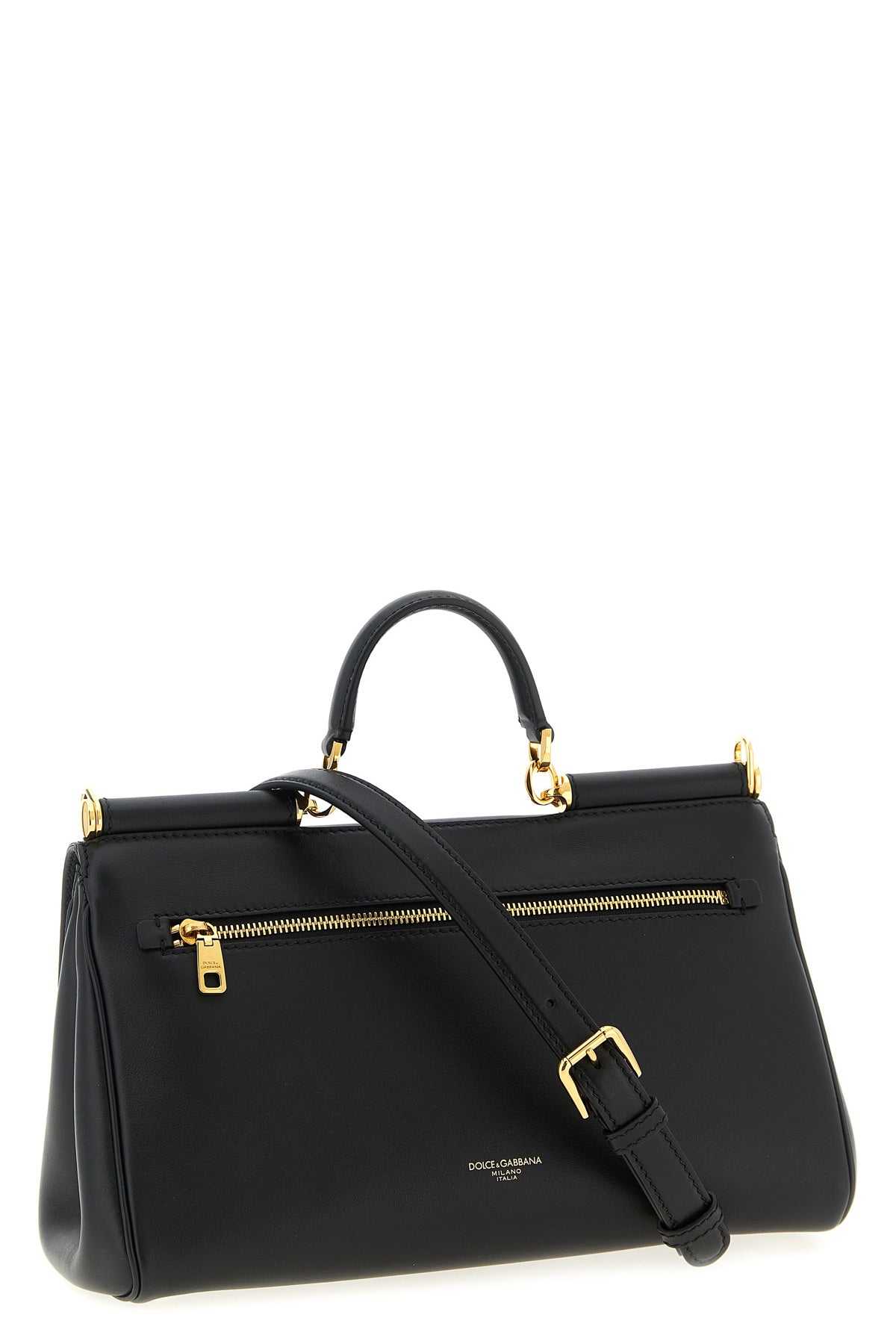 medium my sicily plongé calf leather handbag