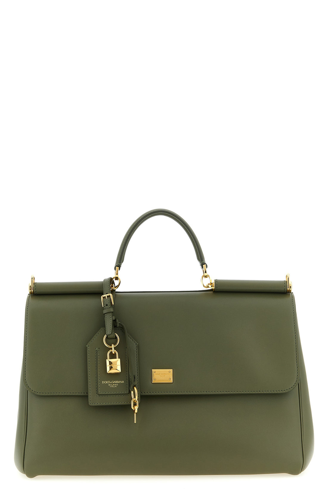 DOLCE &amp; GABBANA OS my sicily maxi handbag in plongé calf leather