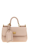 my sicily mini handbag in plongé calf leather