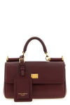 my sicily mini handbag in plongé calf leather