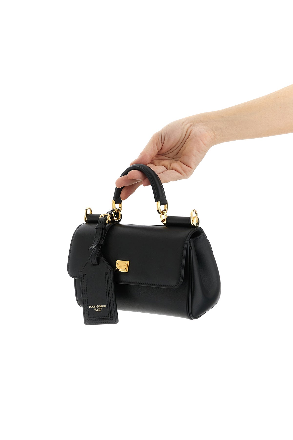 my sicily mini handbag in plongé calf leather